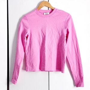 COS Pink Long Sleeve Top